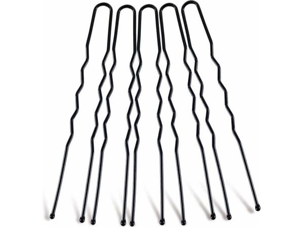 DON HAIRPIN (5096) BOW TIE BLACK 7CM(50PCS)