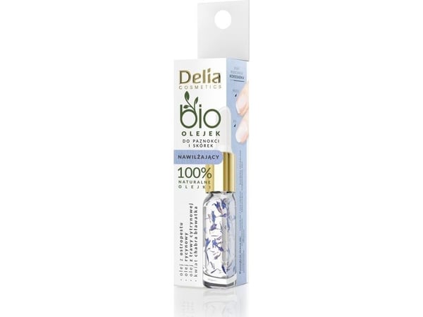 Delia Cosmetics Bio Nail and Cuticle Oil, återfuktande 10 ml