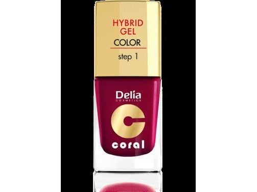DELIA LAKKER CORAL HYBRID GEL 12 BURGUNDY&amp