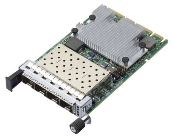 Broadcom NetXtreme E-Series N425G - Nettverksadapter - PCIe 4.0 x16 lav profil - 25 Gigabit SFP28 x 4