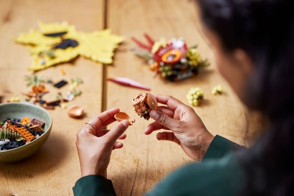 LEGO Botanicals 10314 Dekorasjon med tørkede blomster