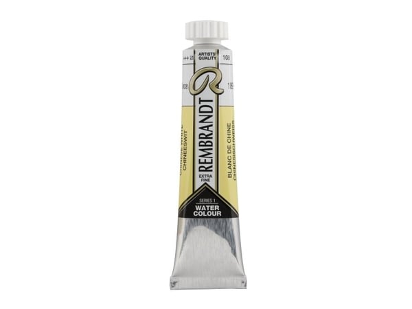 Rembrandt akvarell fargetube Chinese White 108