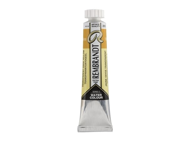 Rembrandt akvarell tube Transparent Oxide Yellow 265