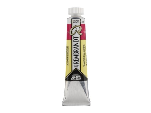 Rembrandt akvarellfarge tube Alizarin Crimson 326