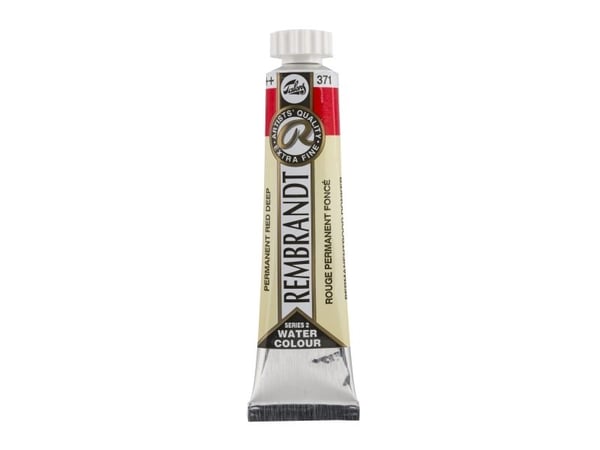 Rembrandt akvarellfärg tub Permanent Red Deep 371
