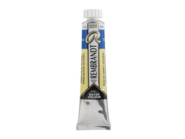 Rembrandt akvarellfarge tube Cobalt Blue (Ultramarine) 512