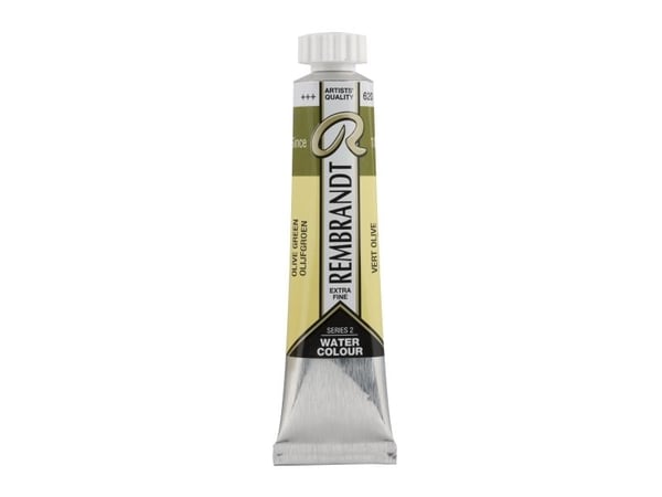 Rembrandt akvarelltube Olivengrønn 620