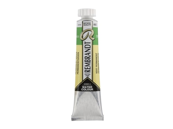 Rembrandt akvarellfargetube Permanent Green 662