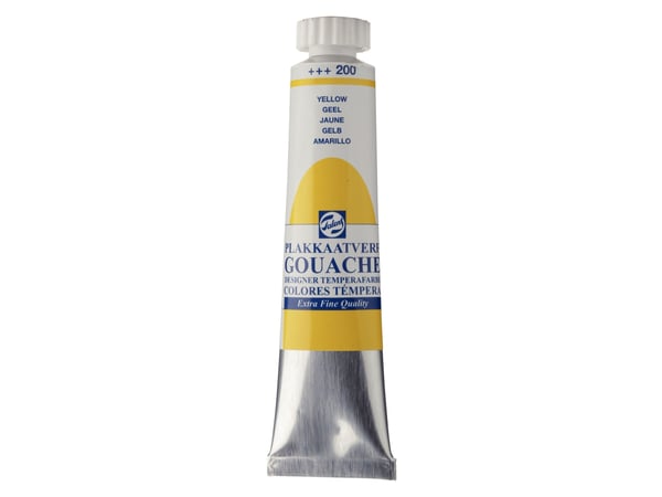 Talens Gouache Extra Fine fargestift rør Yellow 200