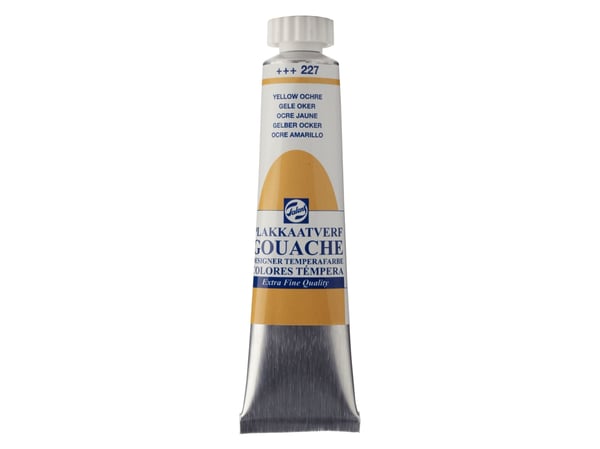 Talens Gouache Extra Fine 227 Yellow Ochre 227 tube