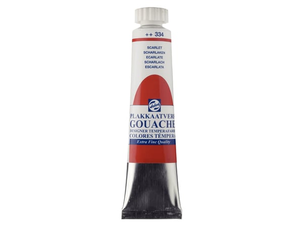 Talens Gouache Extra Fine Quality Tube 20 ml Scarlet 334