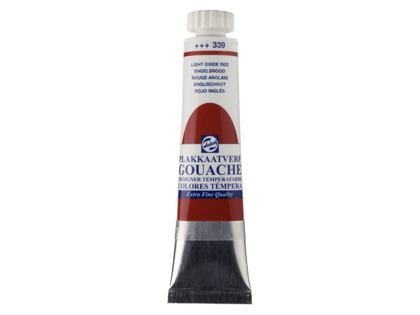 Talens Gouache Extra Fine Tube Light Oxide Red 339