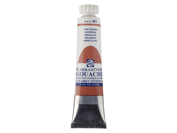 Talens Gouache Extra Fine tub Light Brown 401