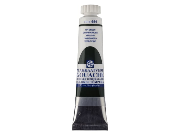 Talens Gouache Extra Fin Quality Tube 20 ml Gran Green 654
