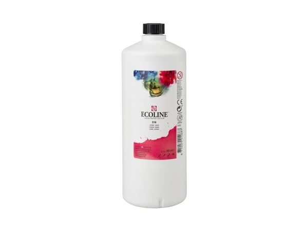 Ecoline Liquid Watercolour Bottle 990 ml Carmine 318