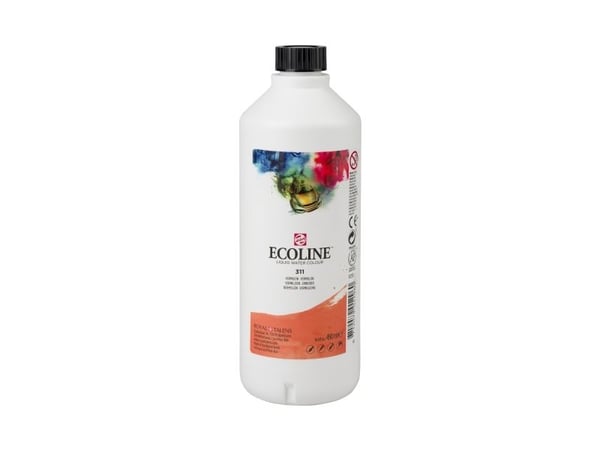Ecoline Liquid Watercolour Bottle 490 ml Vermilion 311