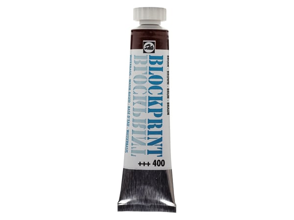 Talens Blockprint muste ruskea 20 ml