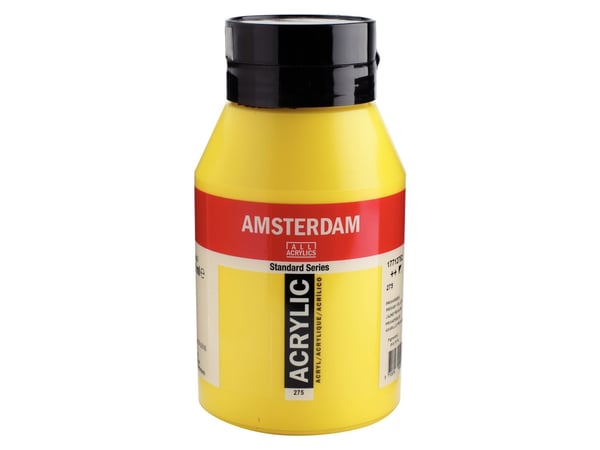 Amsterdam Standard Series akrylfargekrukke 275 Primary Yellow