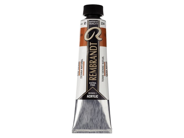 Rembrandt akrylmaling tube Raw Sienna 234
