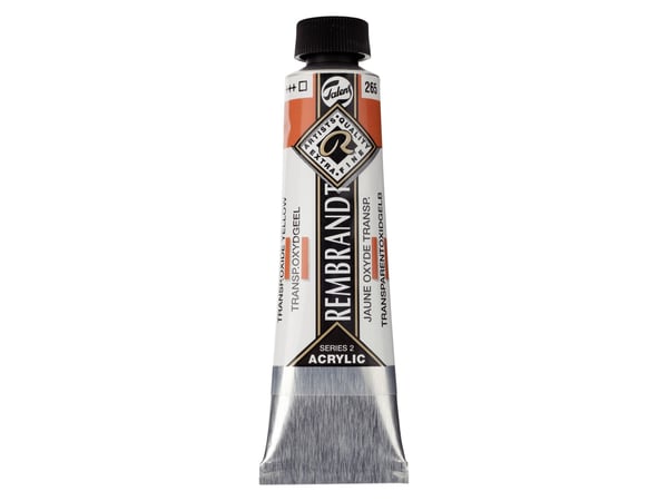 Rembrandt akrylmaling rør Transparent Oxide Yellow 265