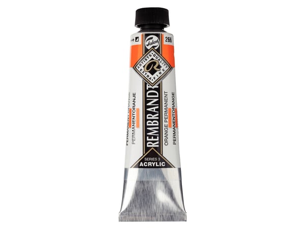Rembrandt akrylfärg tub Permanent Orange 266