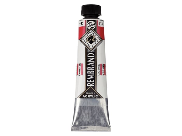Rembrandt akrylmaling tube Carmine 318