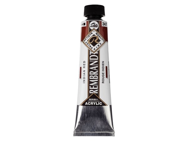 Rembrandt akrylfärg tub Indian Red 347