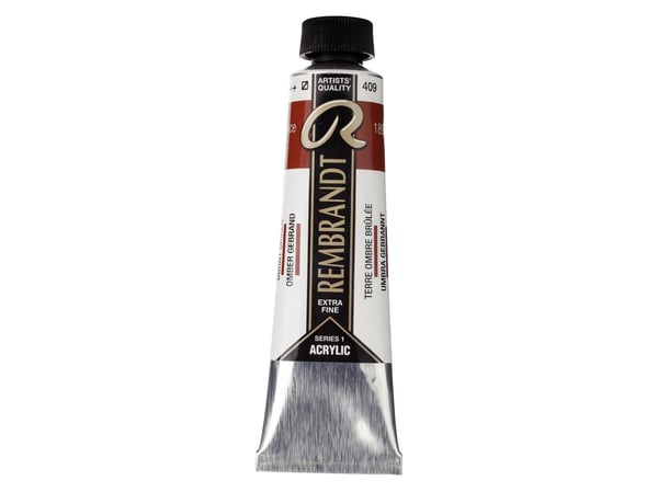 Artequipment Rembrandt Akrylfarge Tube Burnt Umber 409