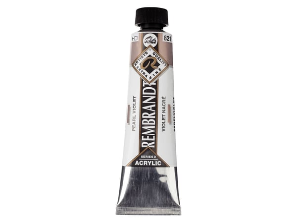 Rembrandt akrylmaling tube 821 Pearl Violet