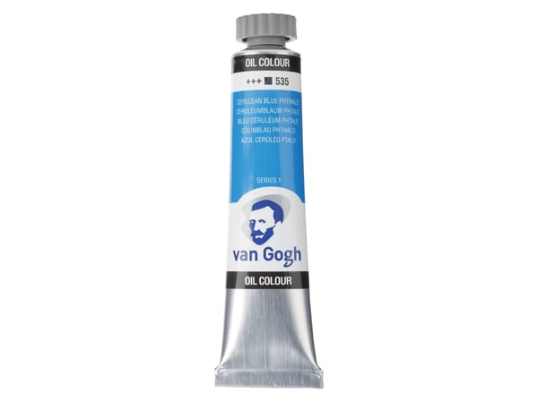 Van Gogh oljemaling, tube Cerulean Blue (Phthalo) 535
