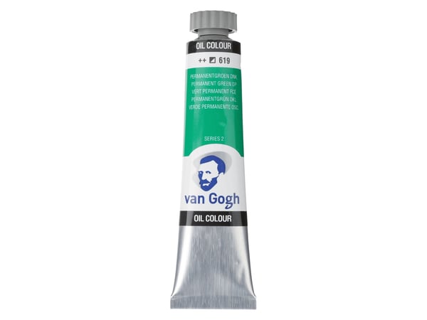 Van Gogh oljefärg tub Permanent Green Deep 619