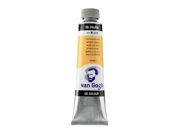 Van Gogh oljemaling tube Azo Yellow Deep 270