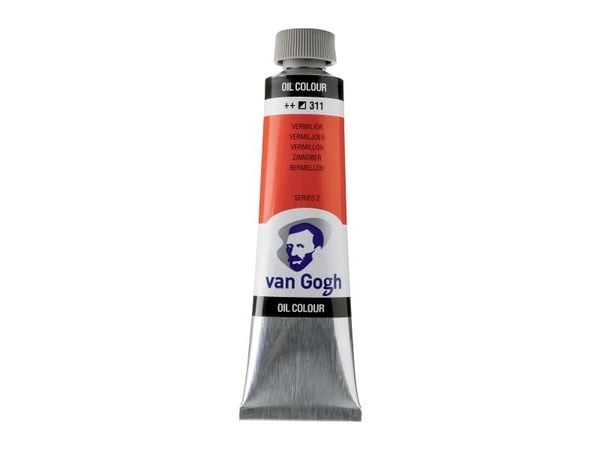 Van Gogh oljefärg tub 311 Vermilion