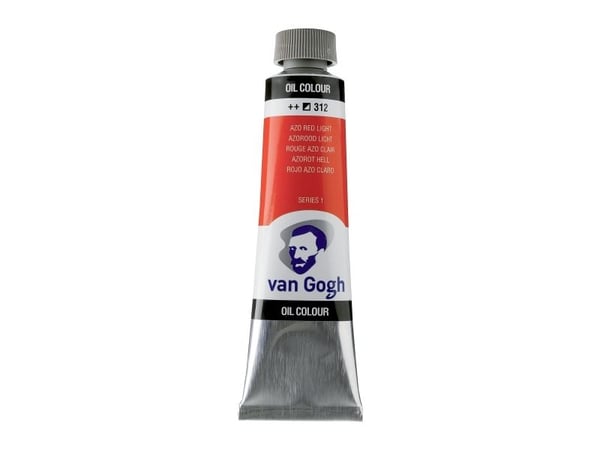 Van Gogh oljemaling tub Azo Red Light 312