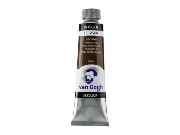 Van Gogh oljemaling, tube Raw Umber 408