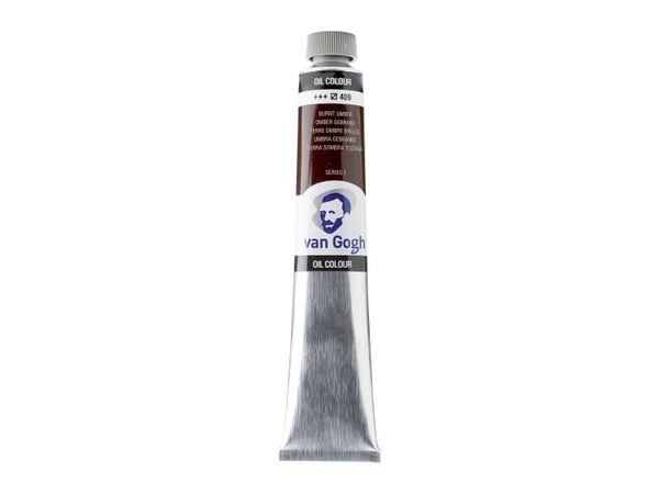 Van Gogh oljemaling, tube Burnt Umber 409