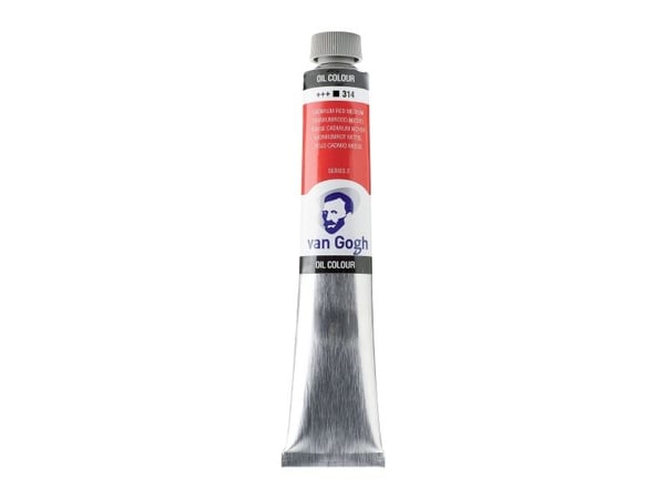 Van Gogh oljefärg tub Cadmium Red Medium 314