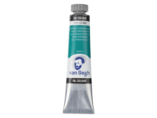 Van Gogh oljemalingsrør Phthalo Turquoise Blue 565