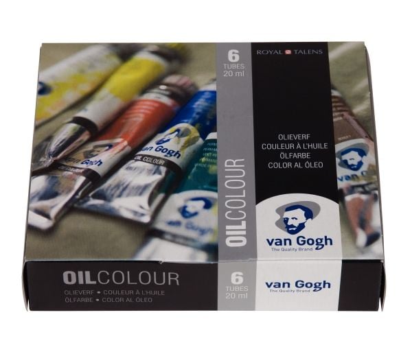 Van Gogh oljemaling startsett | 6 x