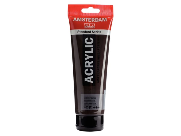 Amsterdam Standard Series Akrylrør 250 ml Vandyke Brown 403