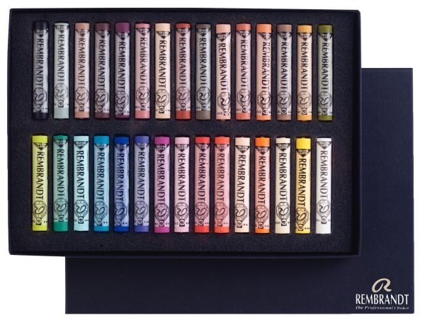 Rembrandt soft pastellsett Portrait Selection | 30 hele pasteller