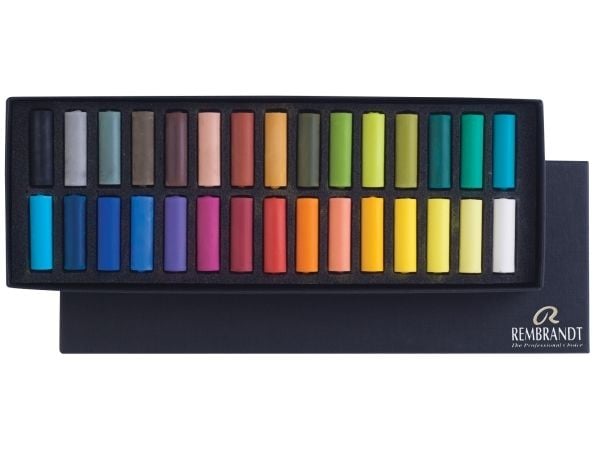 Rembrandt Soft pastel set General Selection | 30 half pastels