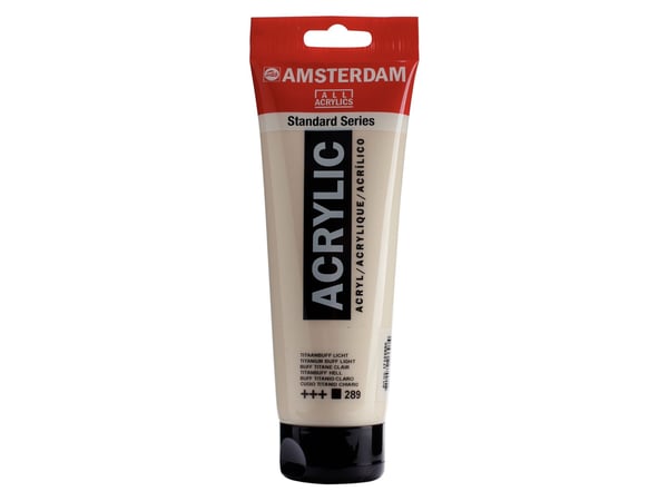 Amsterdam Standard Series akrylrör Titanium Buff Light 289