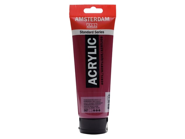 Amsterdam Standard Series akryl-rør Permanent Red Violet 567