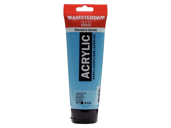 Amsterdam Standard Series akrylrør, King's Blue 517