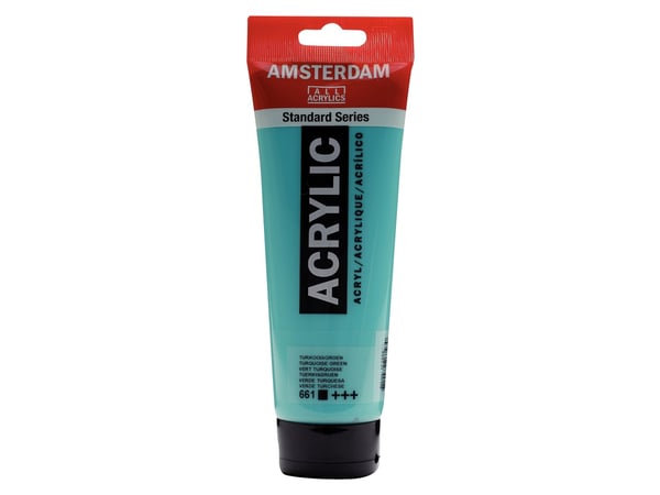 Amsterdam Standard Series akryl rør turkisgrønn 661