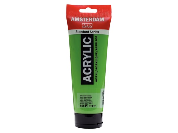 Amsterdam Standard Series akrylrør Brilliant Green 605