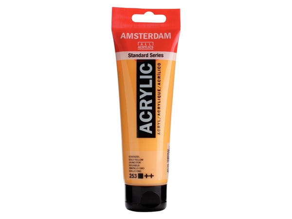 Amsterdam Standard Series akrylrör - Gold Yellow 253