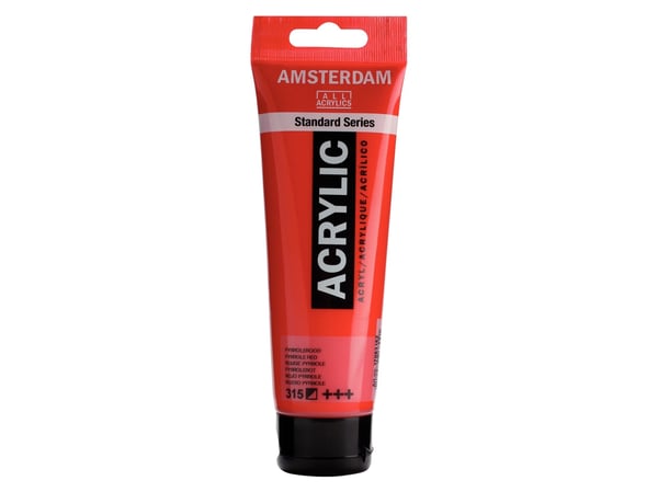 Amsterdam Standard Series akryl tub Pyrrole Red 315