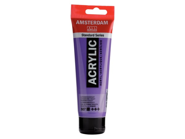 Schjerning Amsterdam Standard Series akrylglassrør ultramarin violet 507